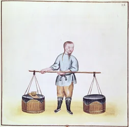 Le vendeur de caillé